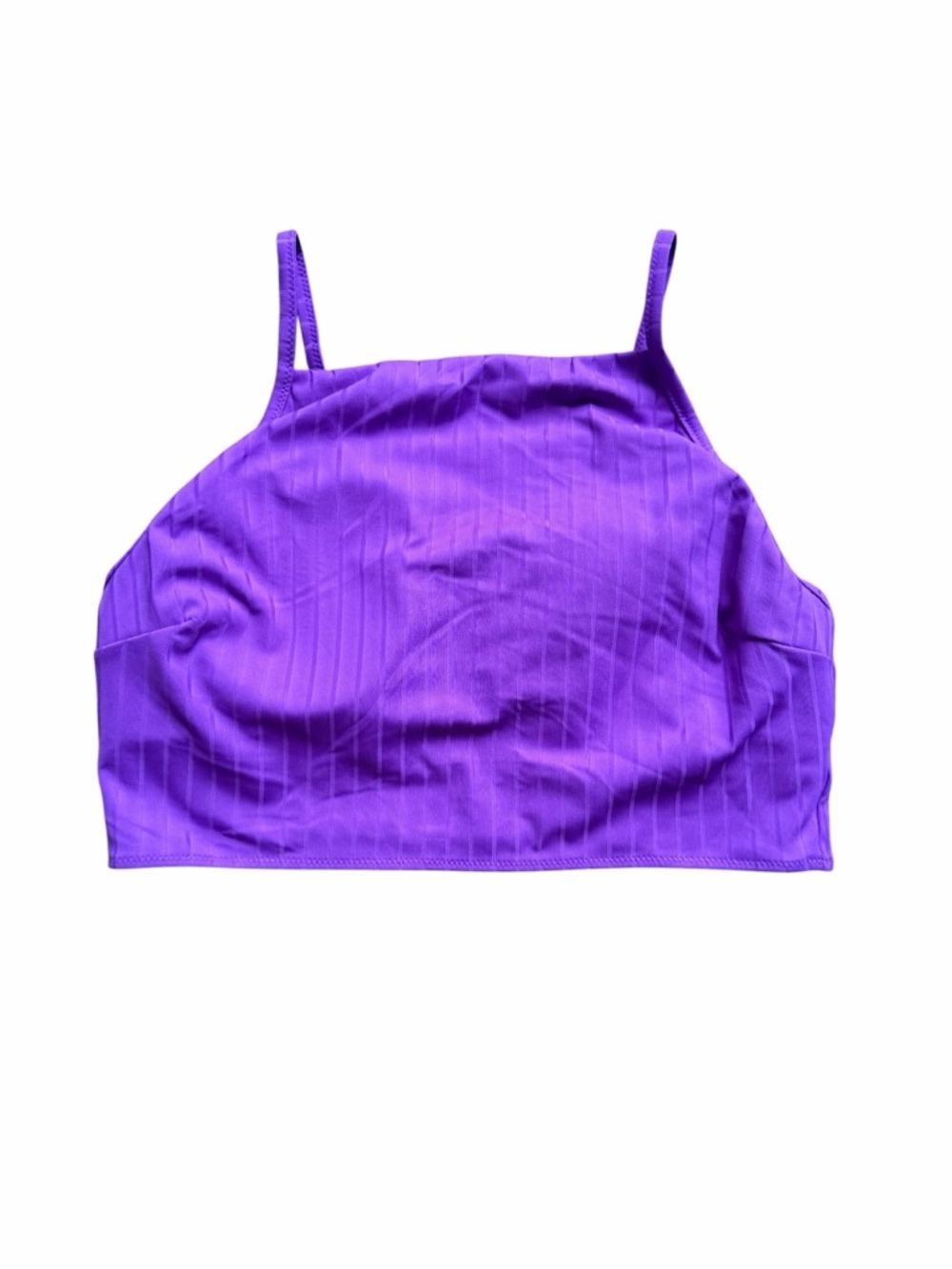 Lululemon Ribbed High-Neck Longline Swim Top